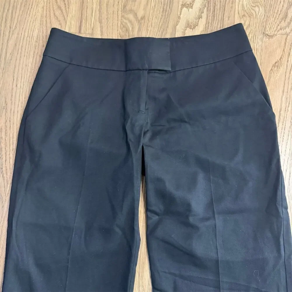 Bebe Black Bootcut Dress Pants Women's Size 6 Business Mid-Rise